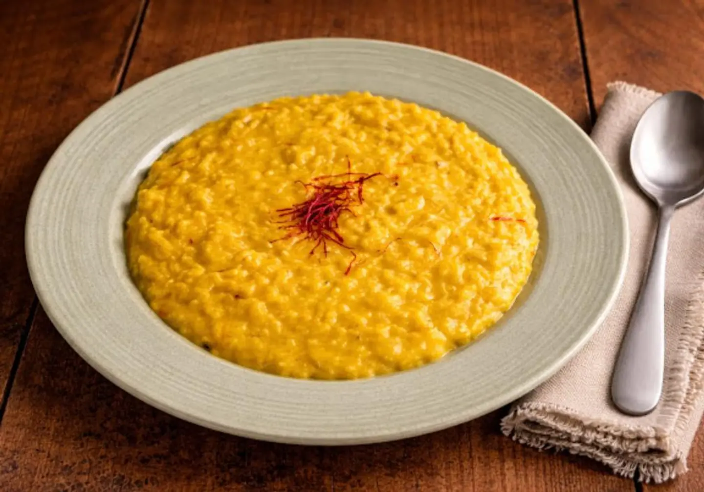 ريزوتو بالزعفران