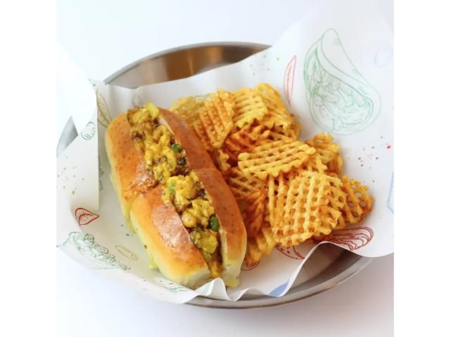 فيلي ستيك دجاج وجبة