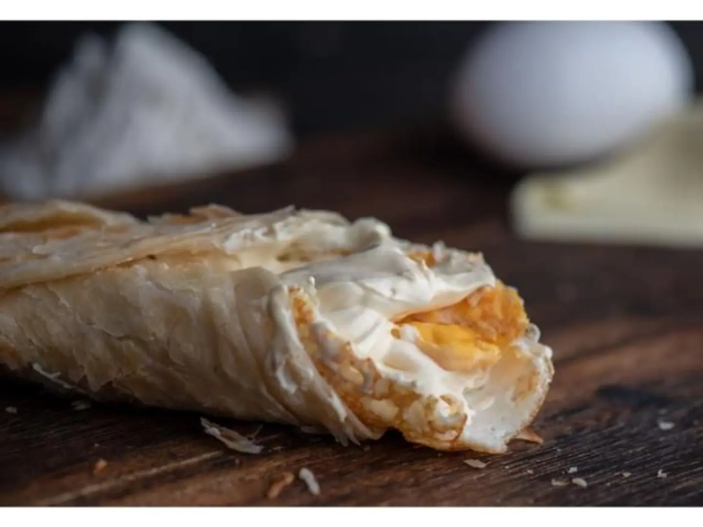 Chapati Egg With Cheese