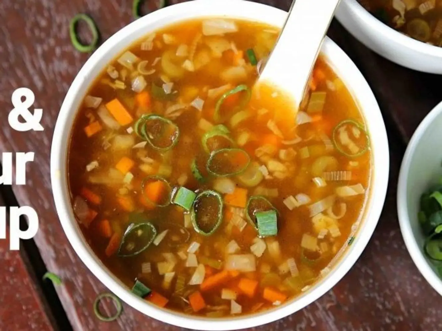 شوربة نباتية حارة ولاذعة