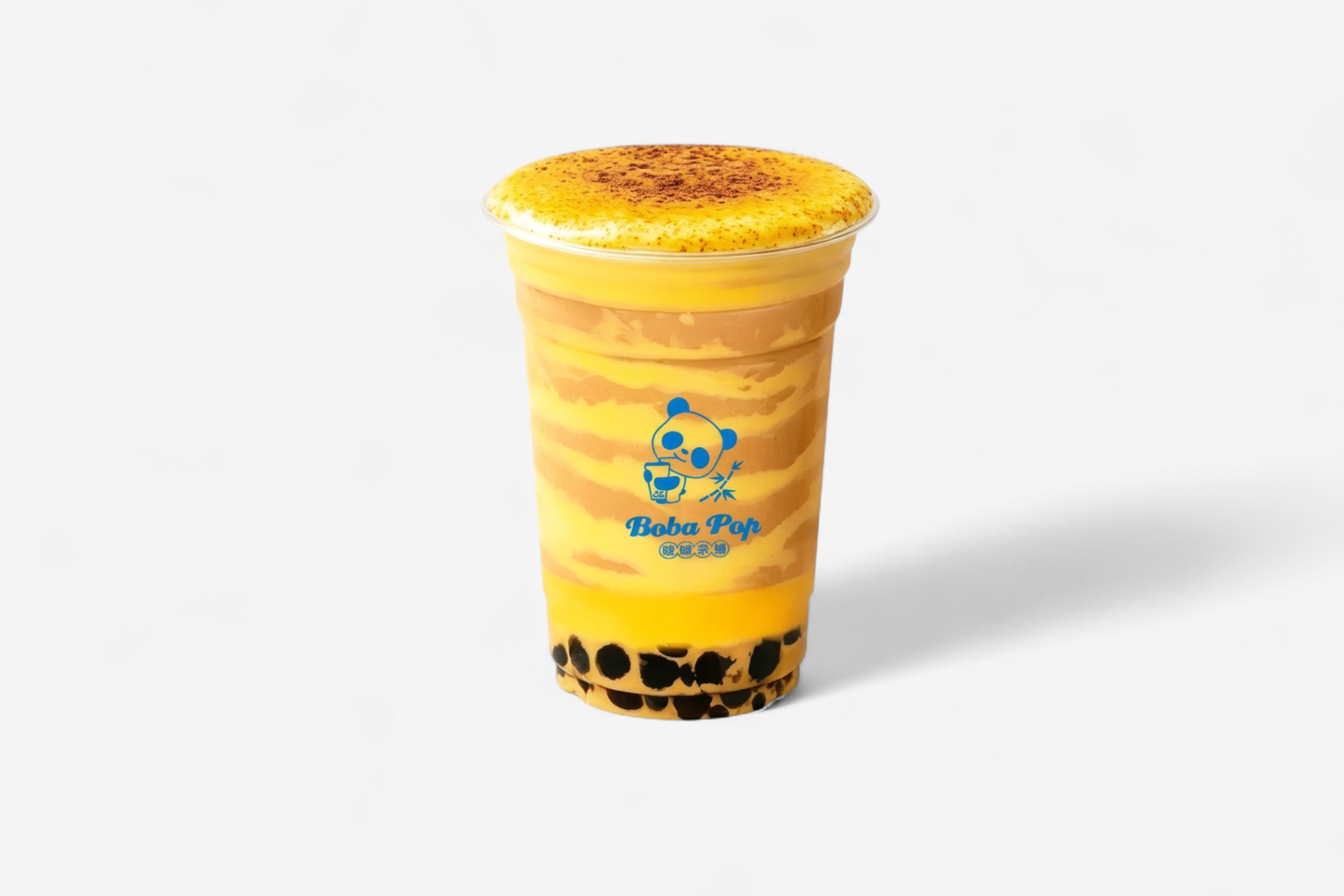 Creme Brulee Boba Milk Tea