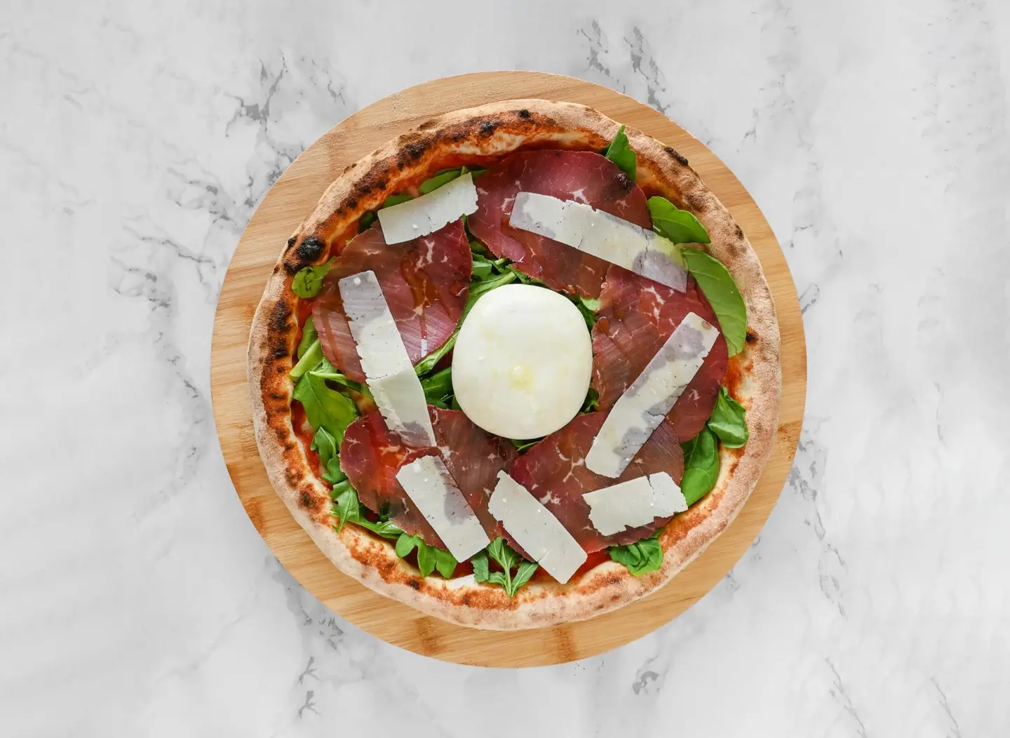 Bresaola And Rucola Pizza