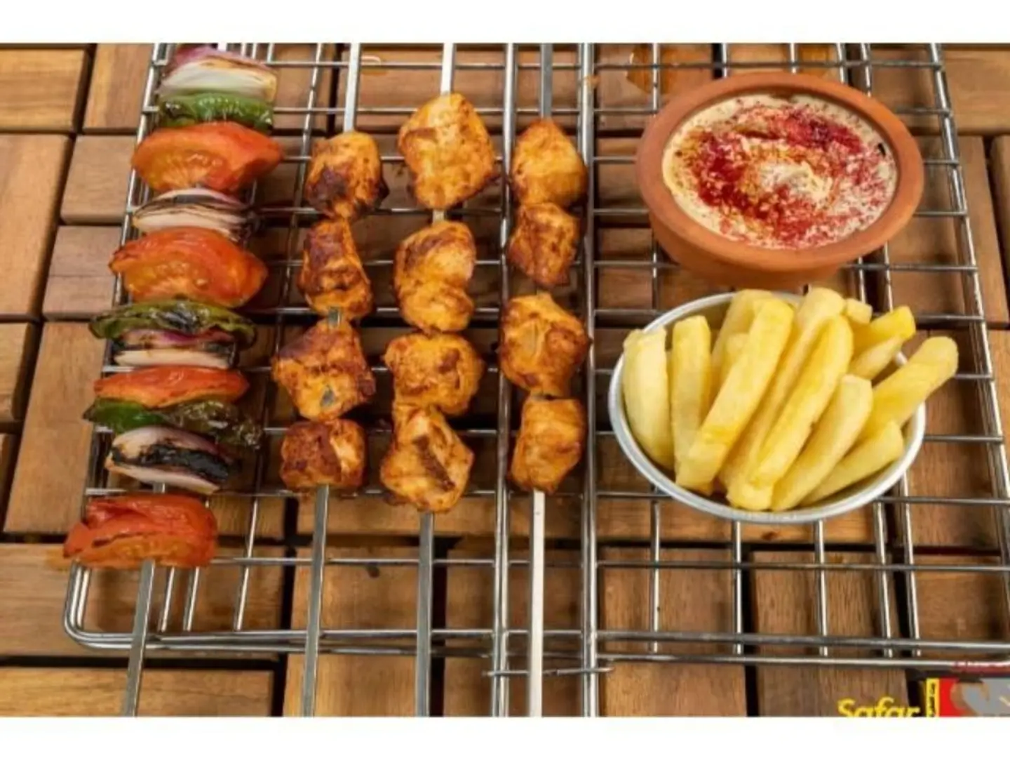 صحن قطع دجاج مشوي