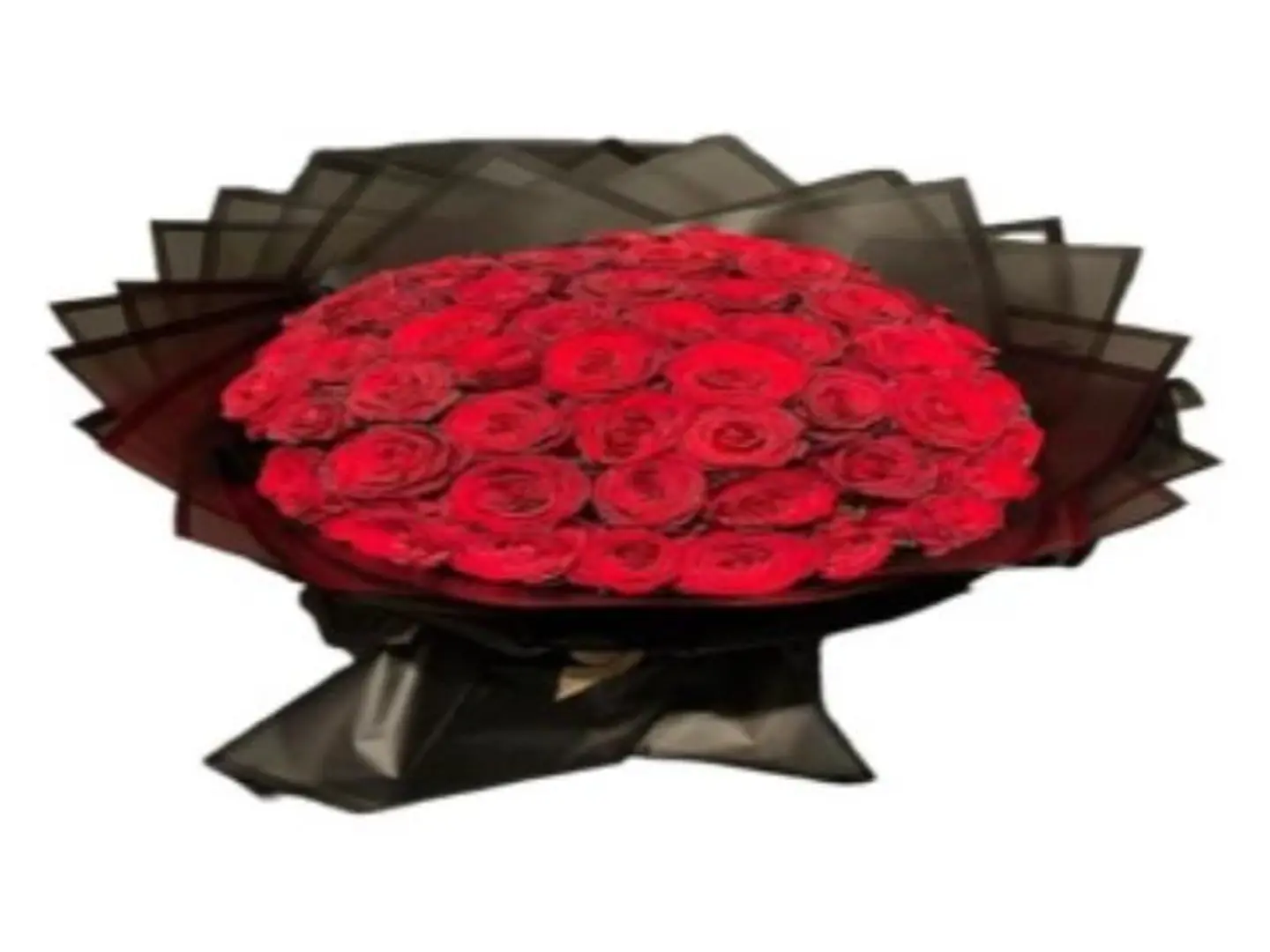 Arranged Rose Bouquet Red