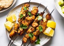 كباب دجاج ريشمي