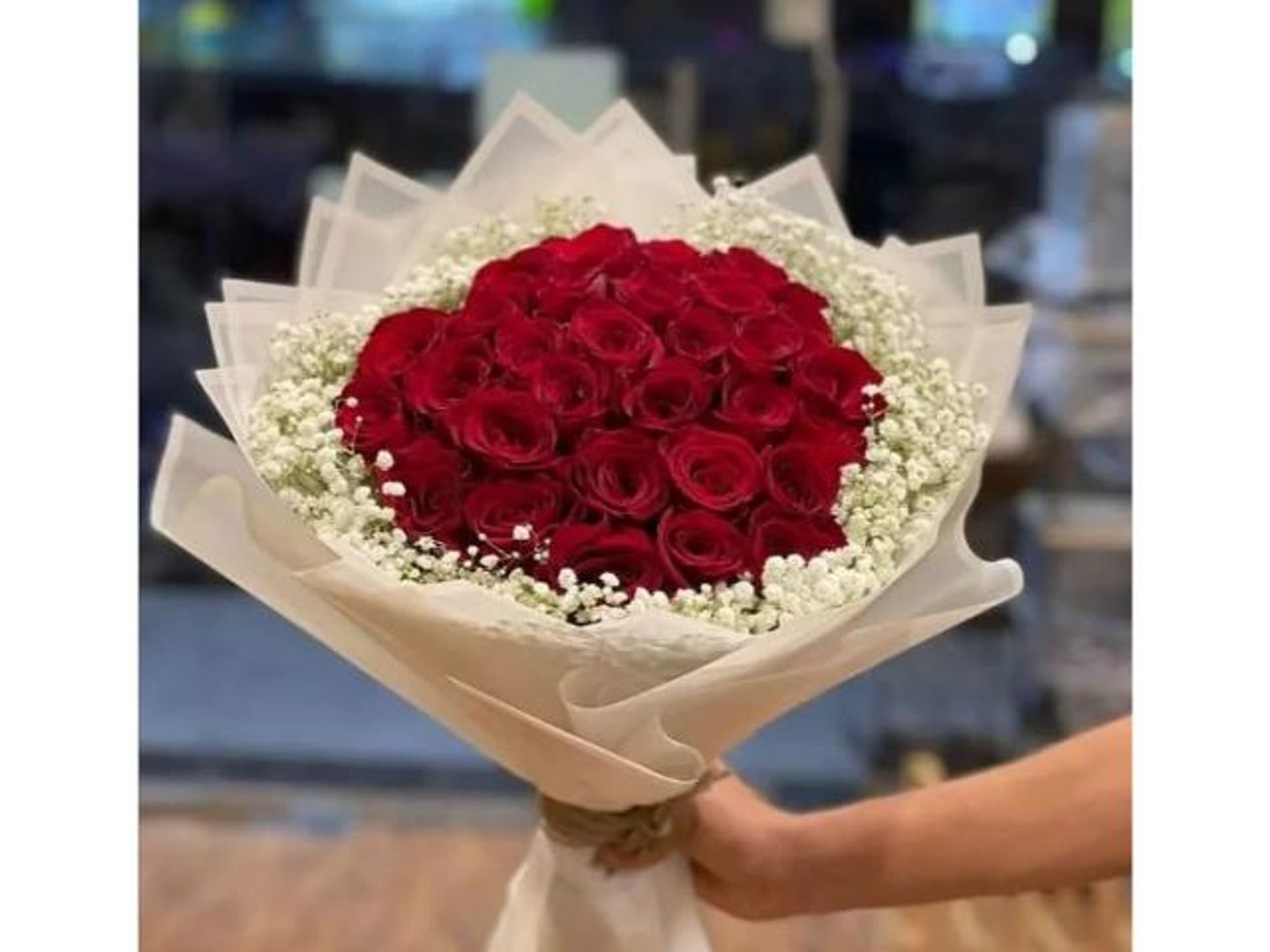 باقة ورد جوري صغيرة