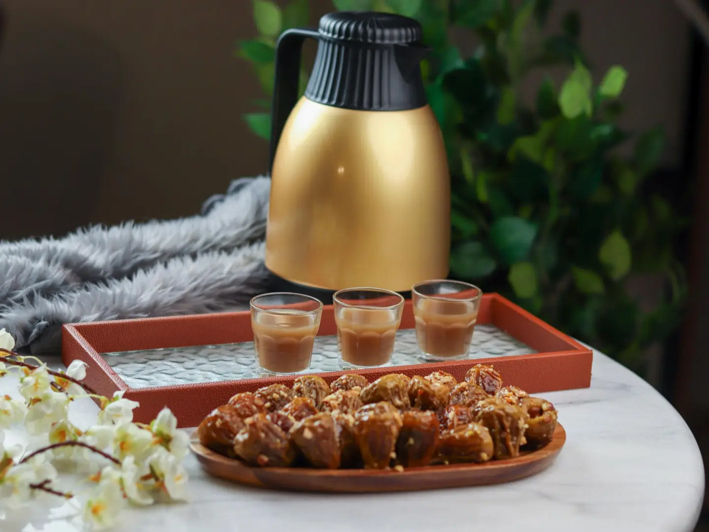 Arabic Coffee With Dates