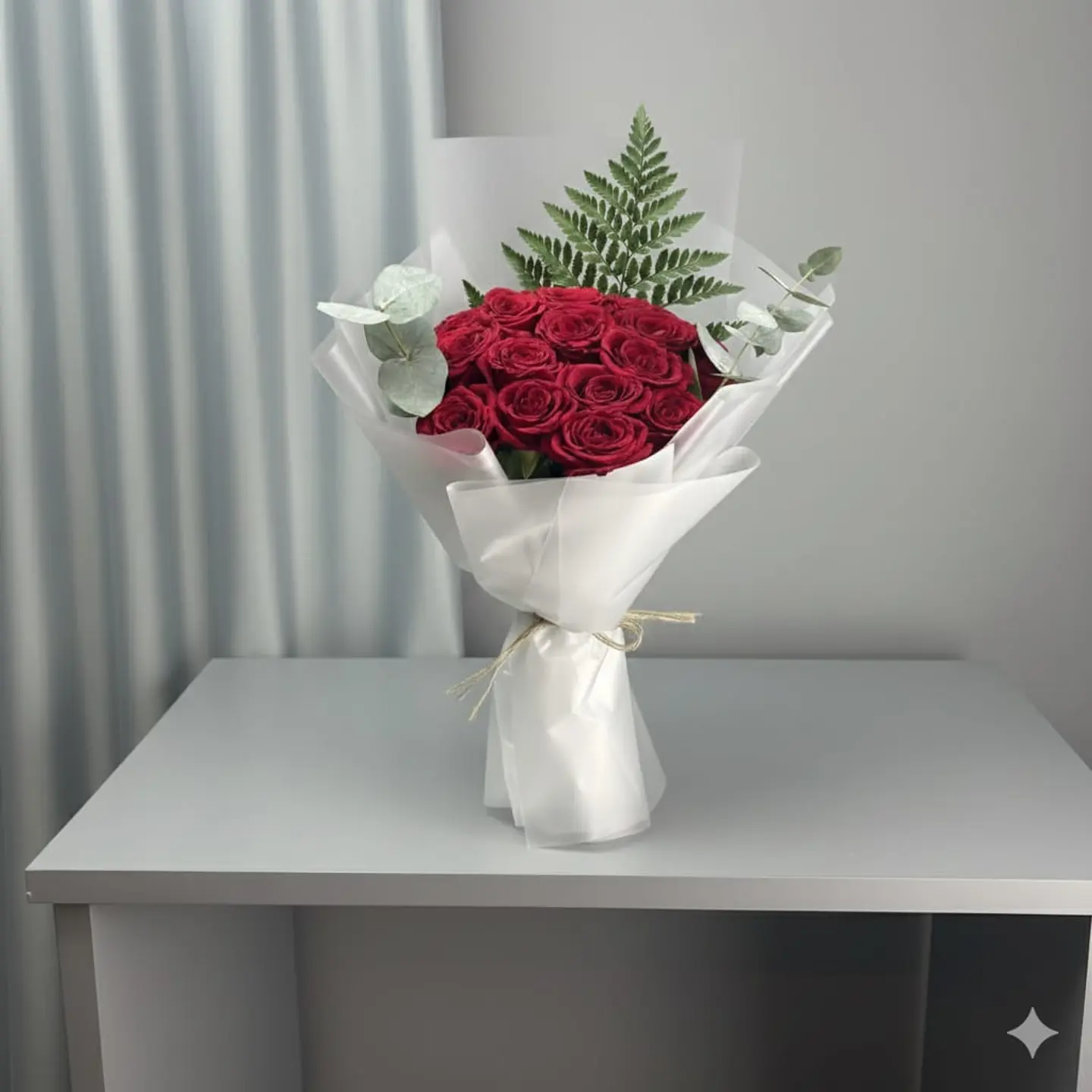 بوكية ورد احمر 7