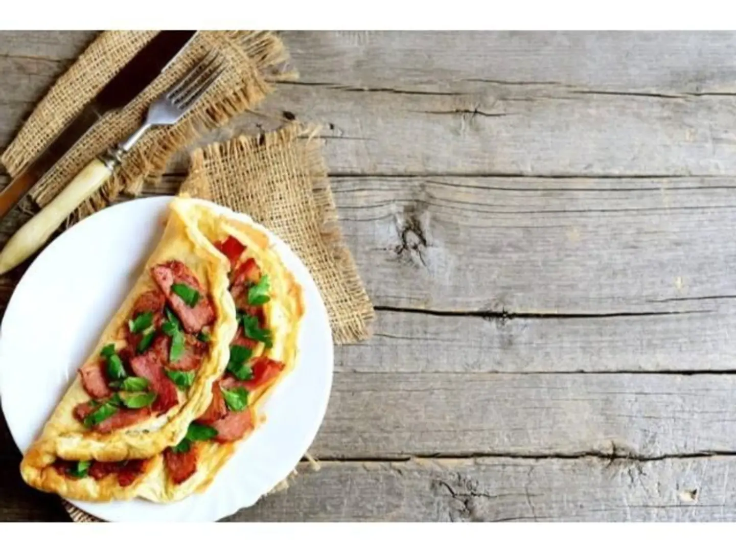 Pastrami Omelette Dish