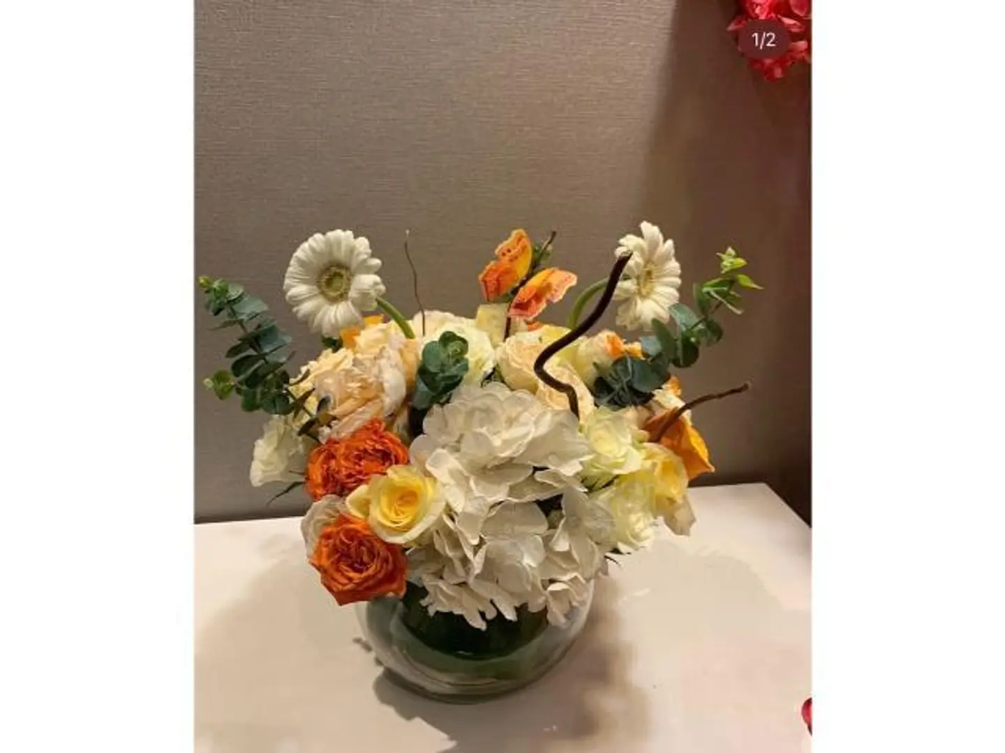 Colorful Gerbera Vase