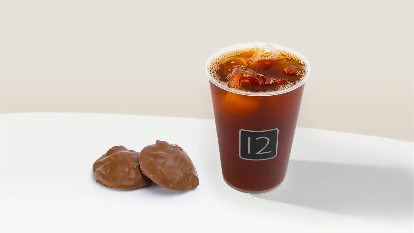 Ice Tea Raspberry With Caramel Chips