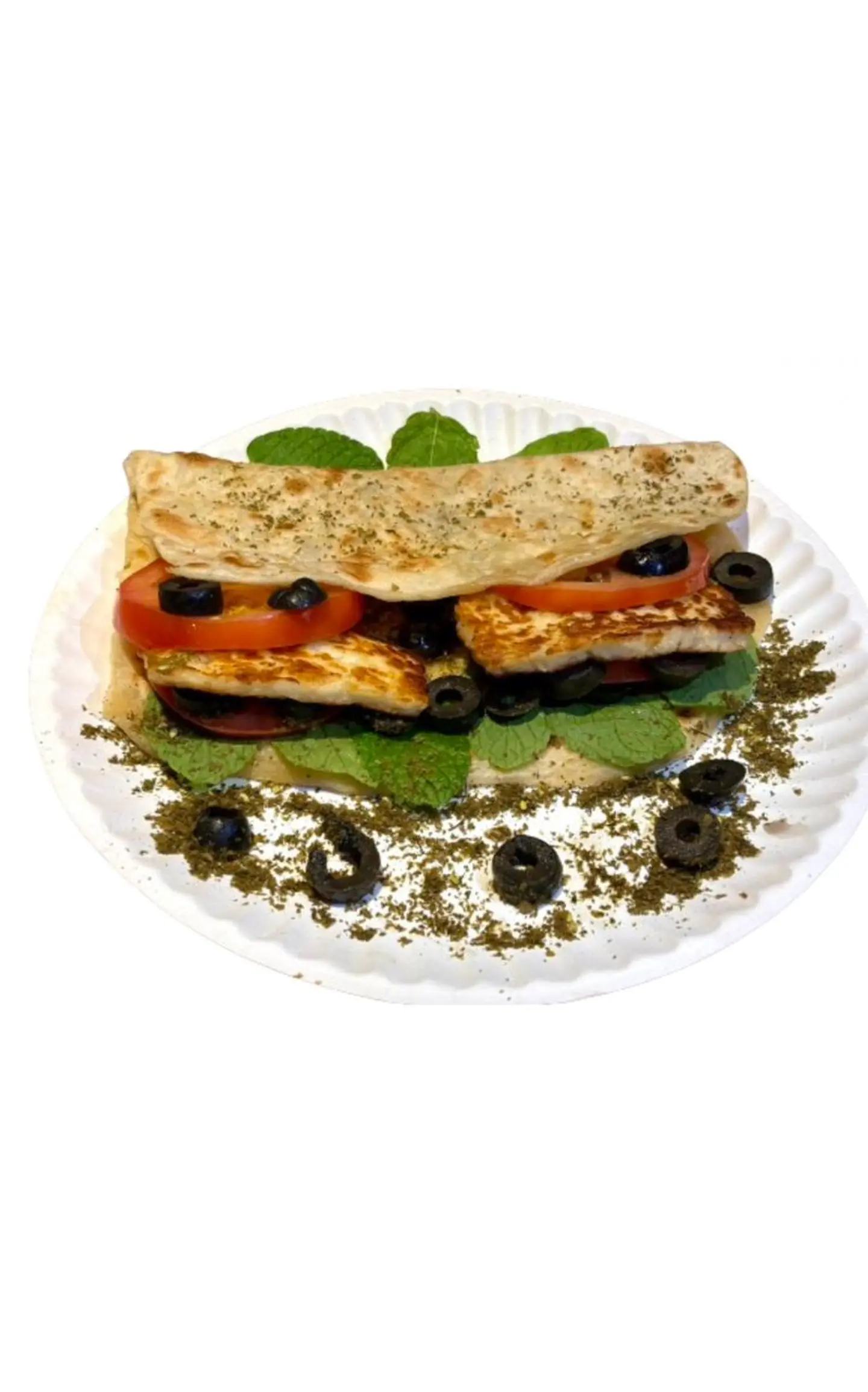 Halloumi Chapati
