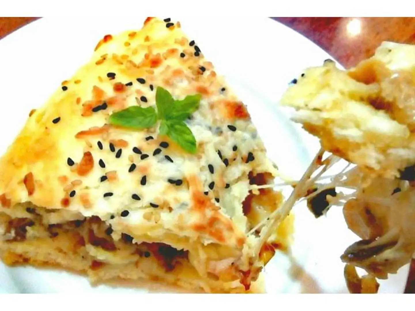 فطيرة جبن الدجاج