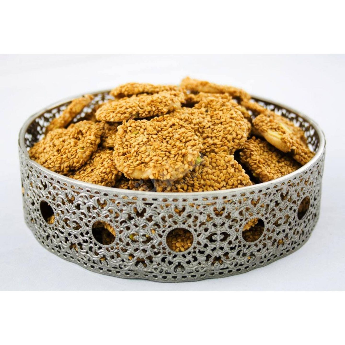 علبة سمسم كبير - علبة سمسم كبير ابيض