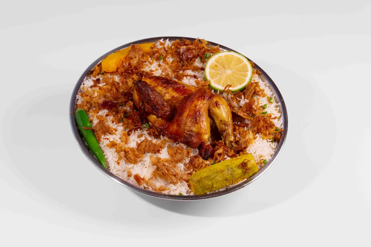 نص حبة دجاج شواية