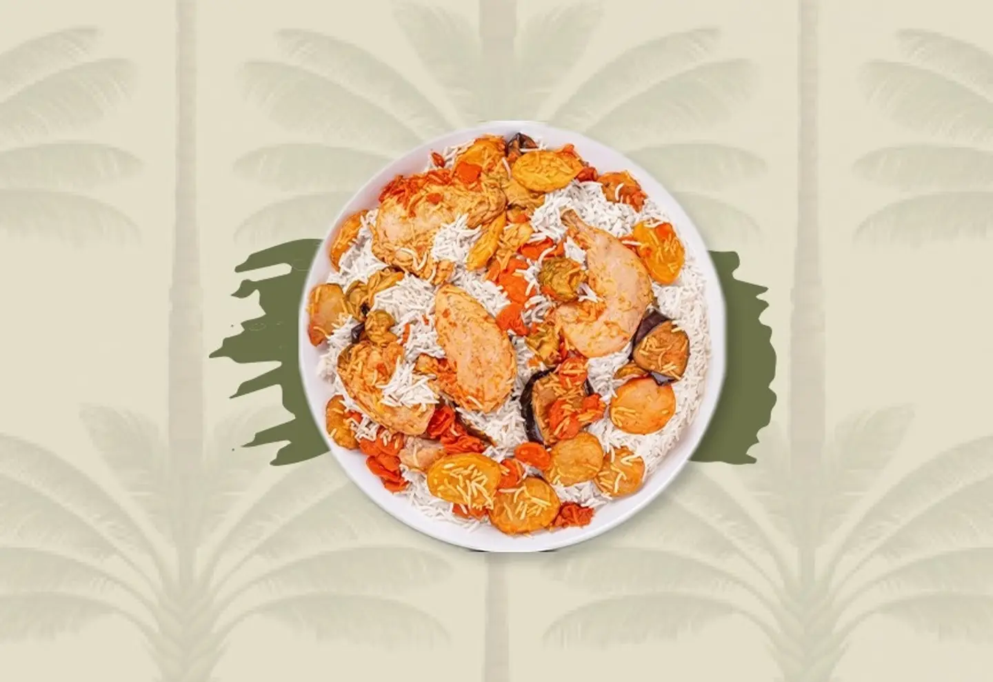 White Rice Maqluba
