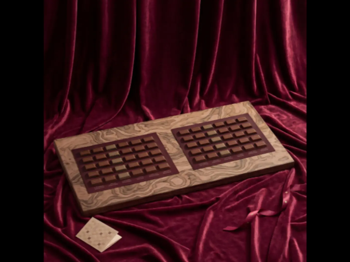 صينية خشب من كاميلا - كبيرة