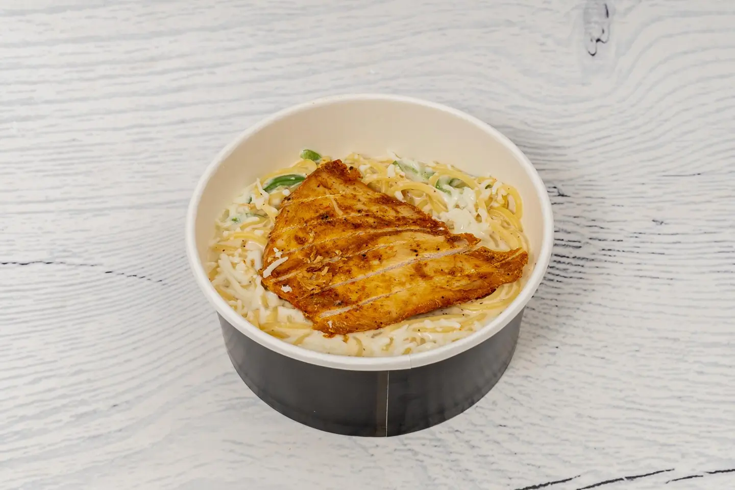 Spaghetti Chicken Alfredo