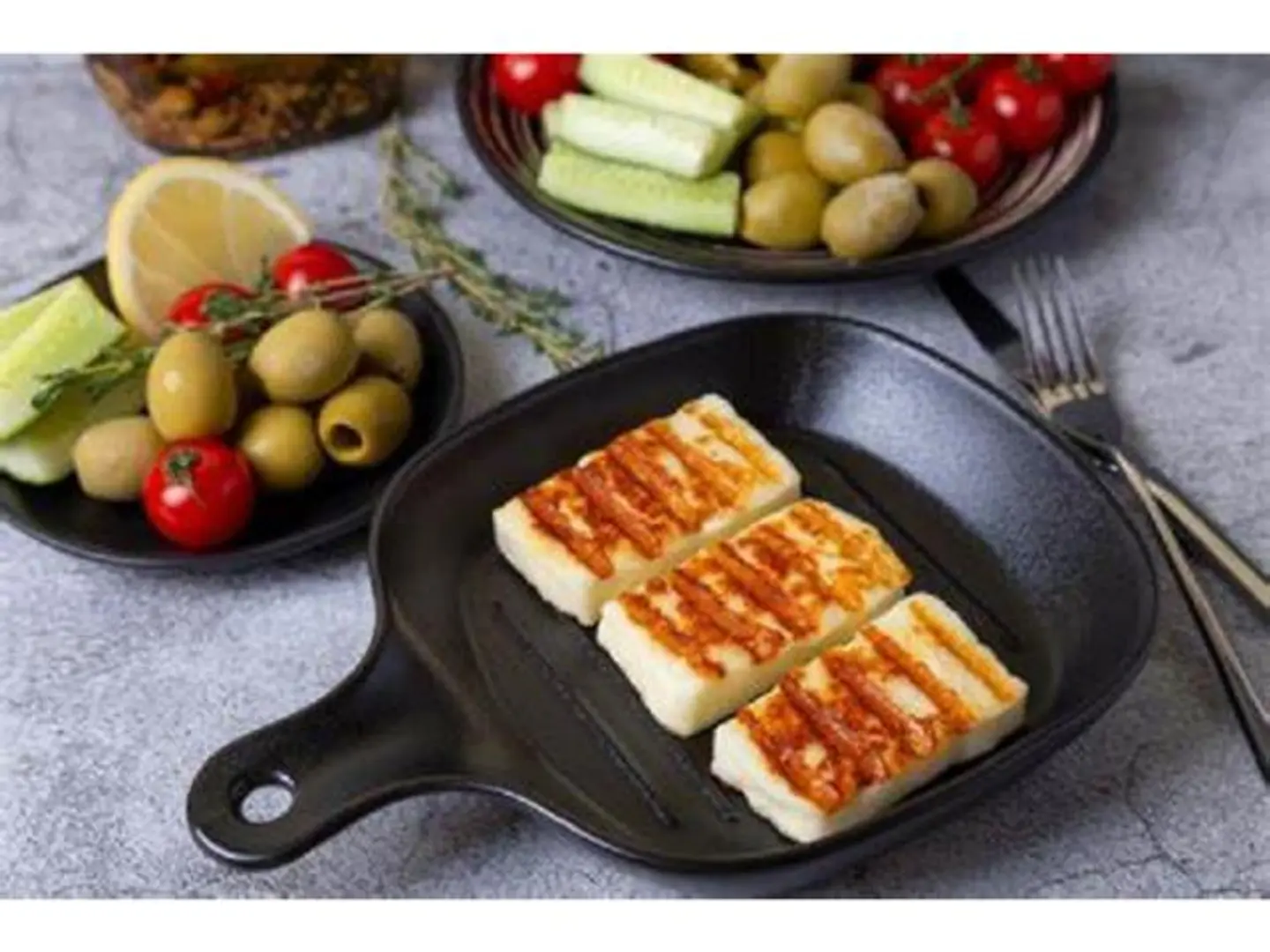 Fried Nabulsi Cheese