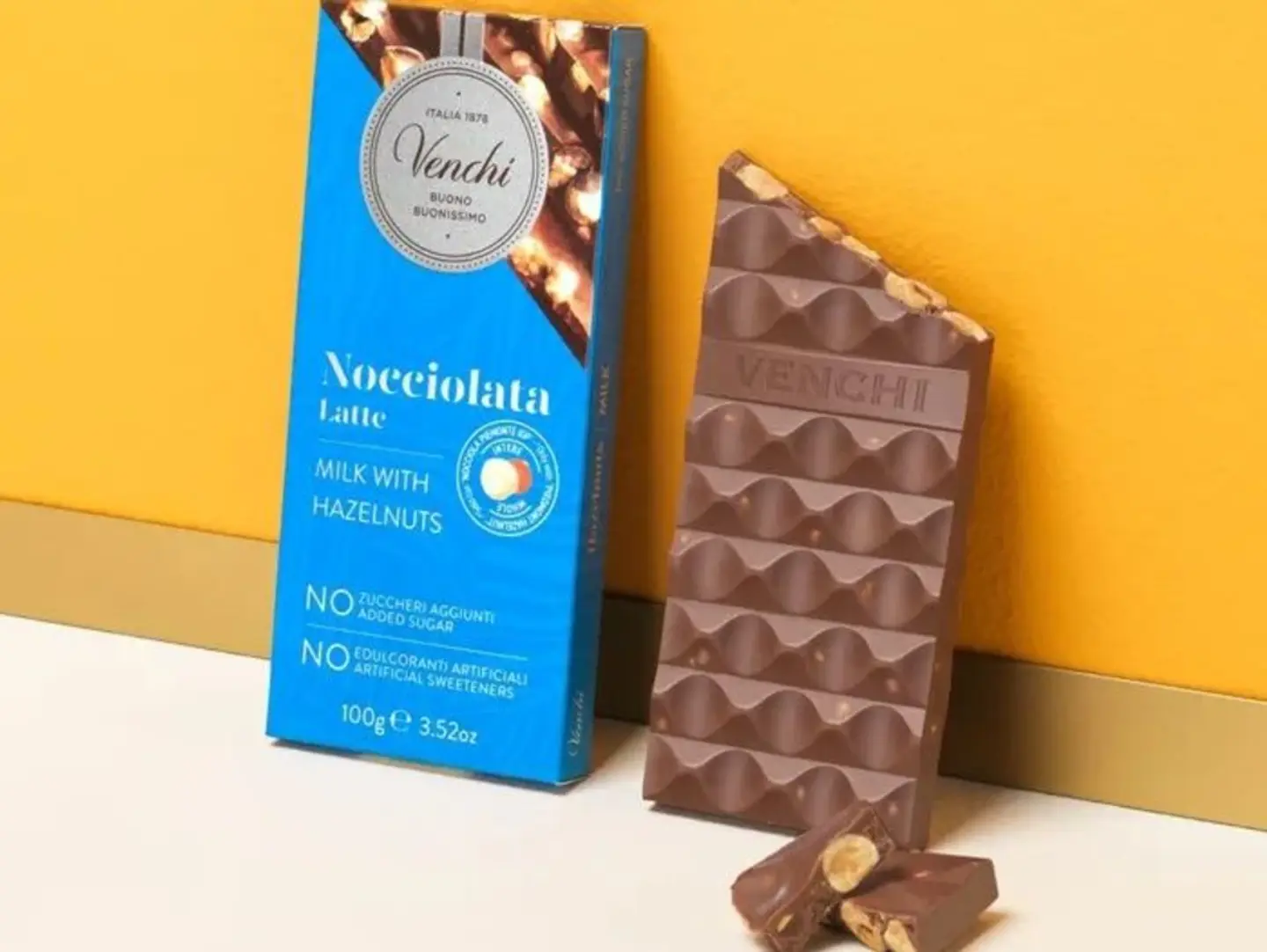 Milk Hazelnut Bar No Added Sugar 100 G P