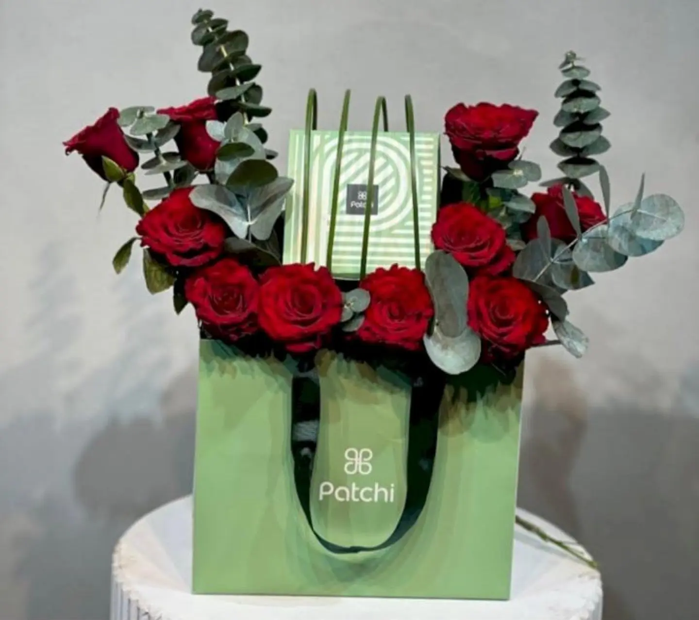 تنسيق ورد مع شوكلاتة باتشي 9