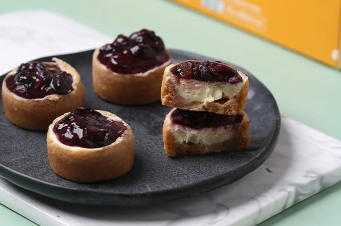 Keto Blueberry Cheesecake Frozen