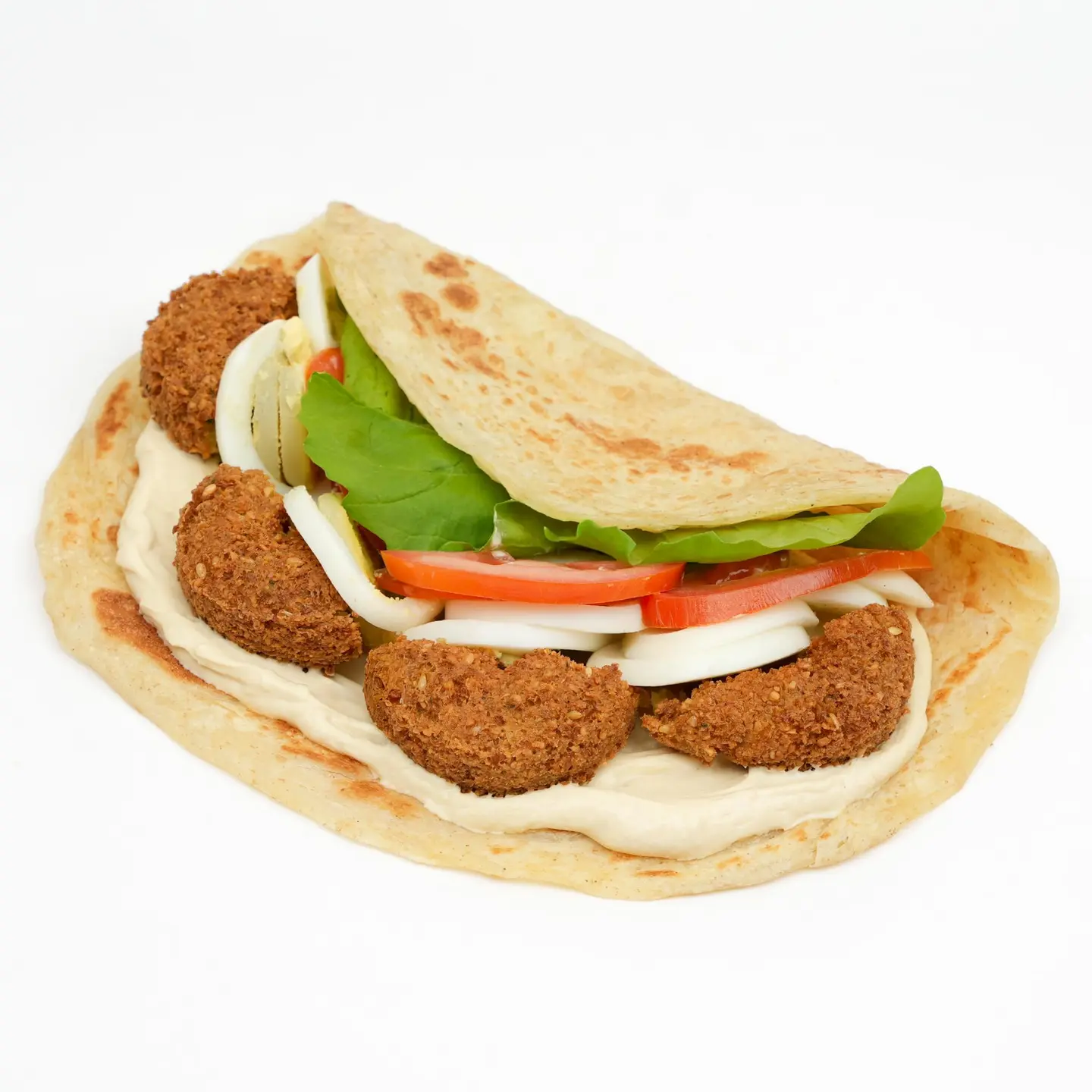 جباتي فلافل ساده