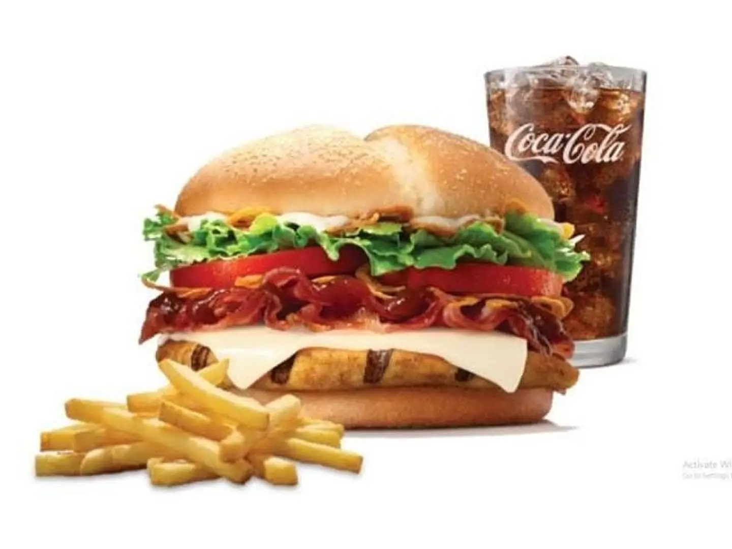 King Chicken Burger Meal