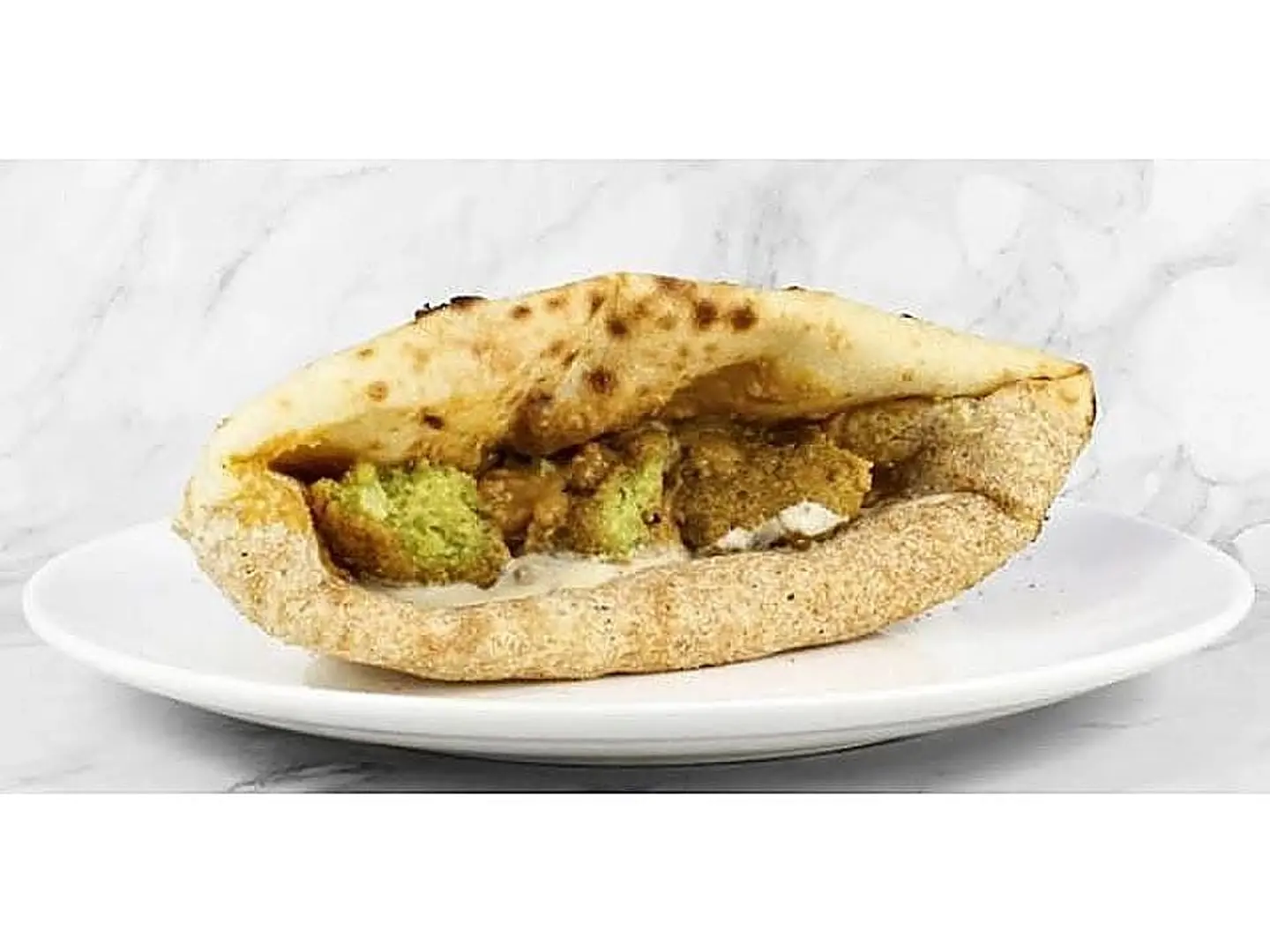 Stuffed Falafel With Egg