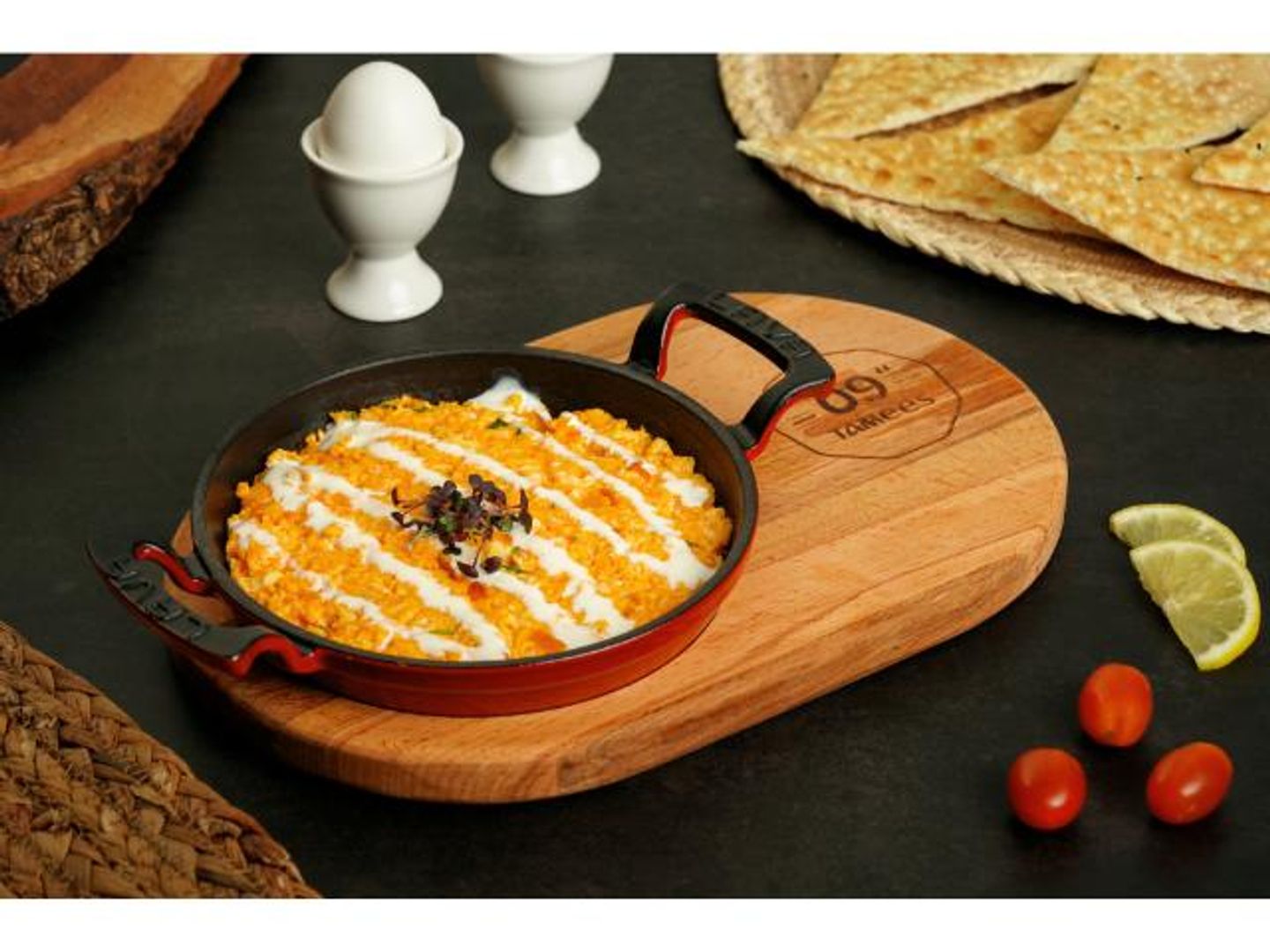 Shakshouka With Two Cheeses