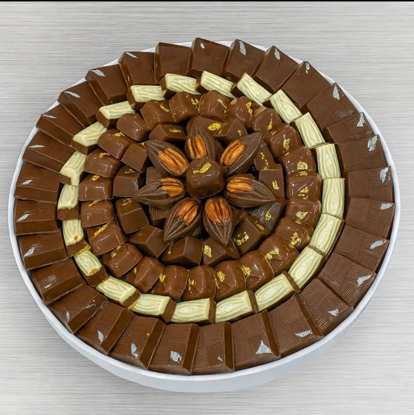 1 صحن مكس شوكولاتة بلجيكية