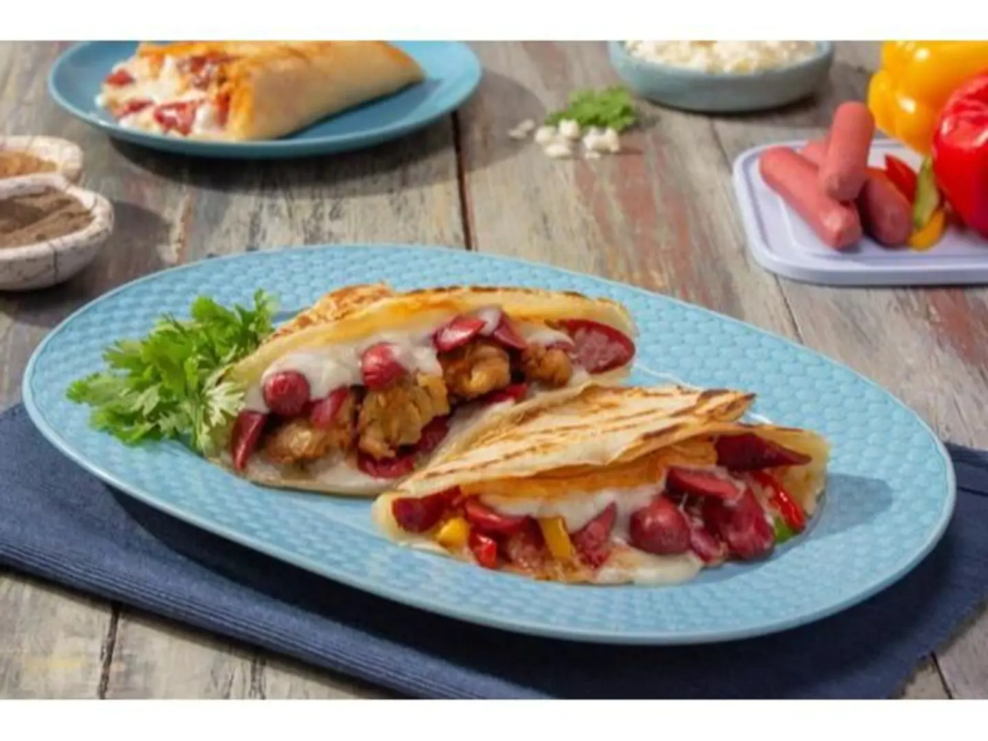 Sausage Crepe