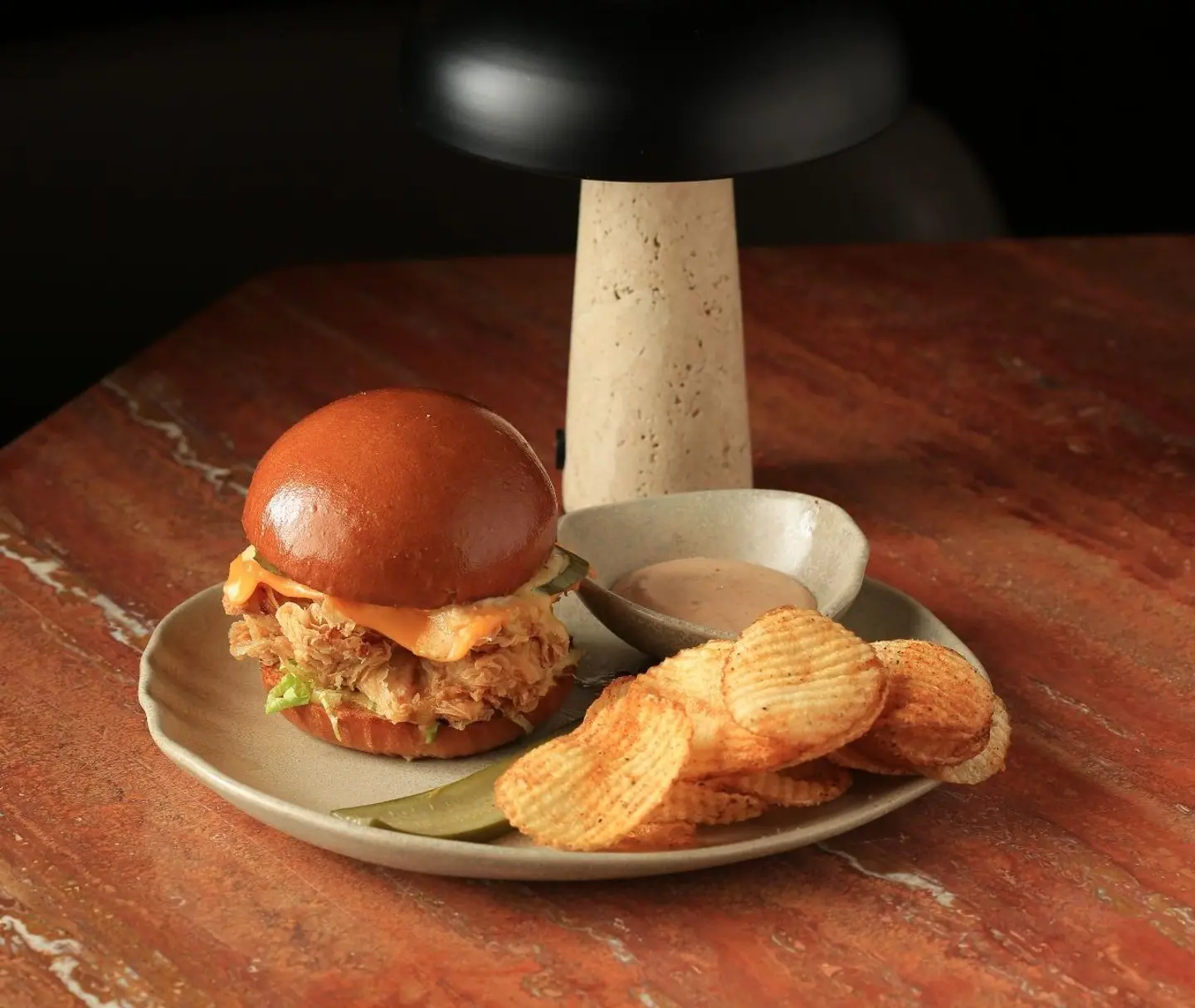 Crunchy Chicken Burger