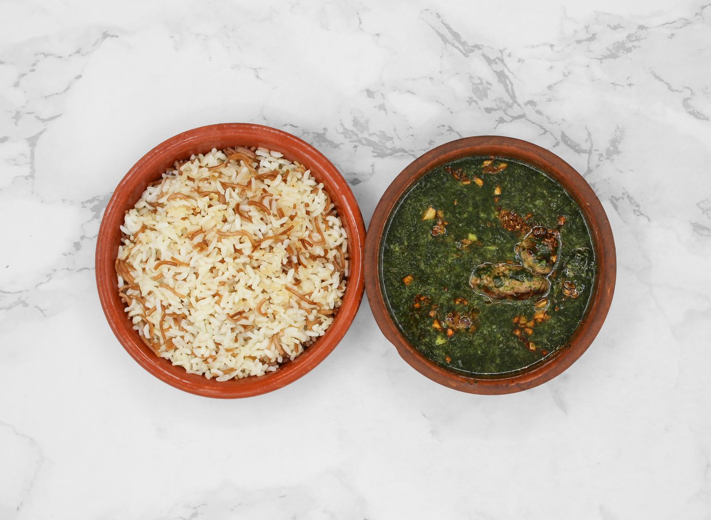Um Aldunya Mulukhiyah With Kofta