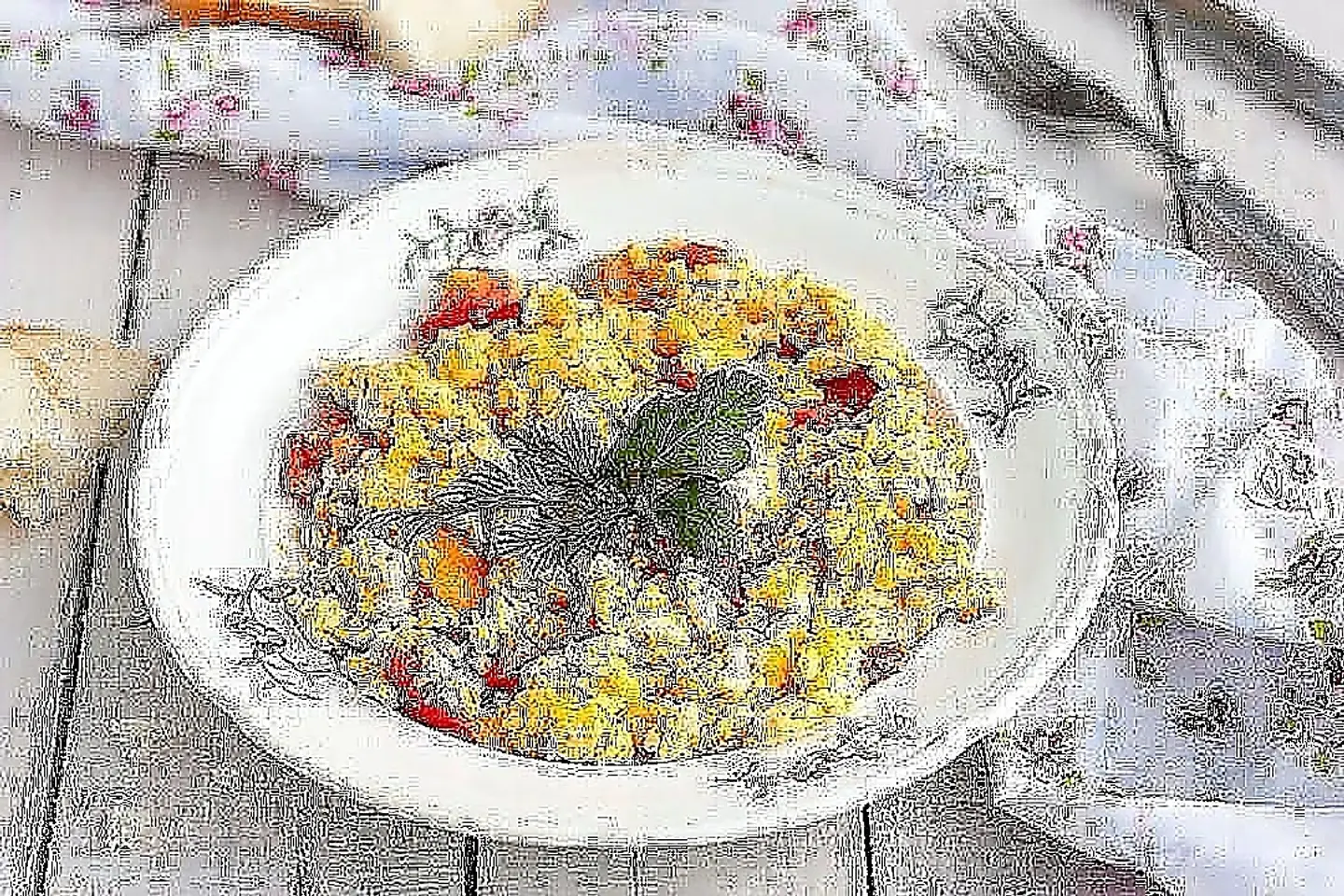 صحن شكشوكة عادي