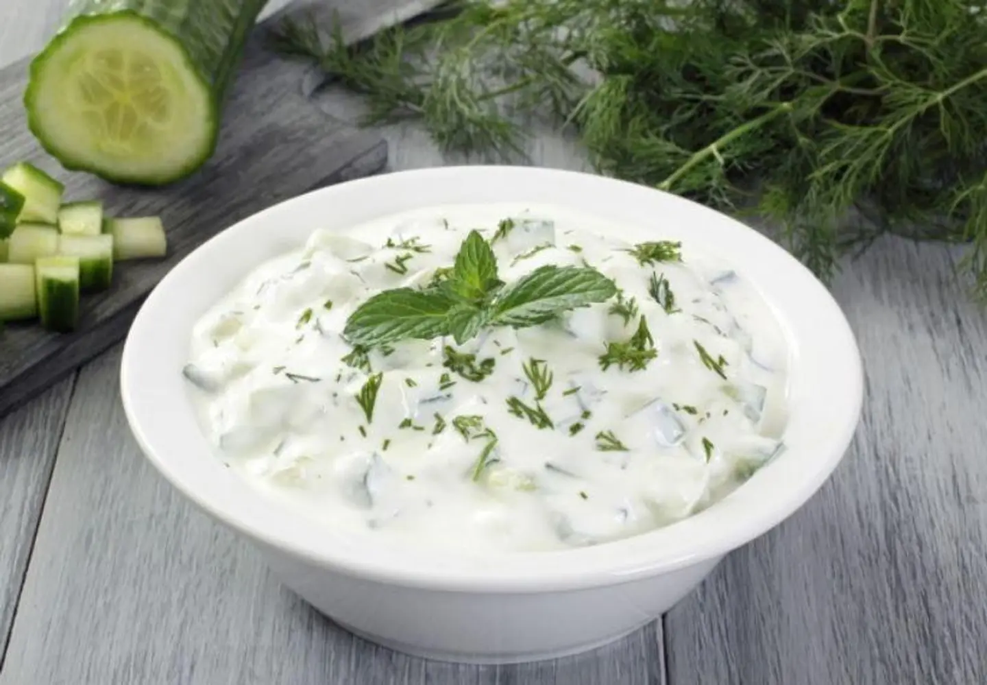 Yogurt And Vegetable Salad