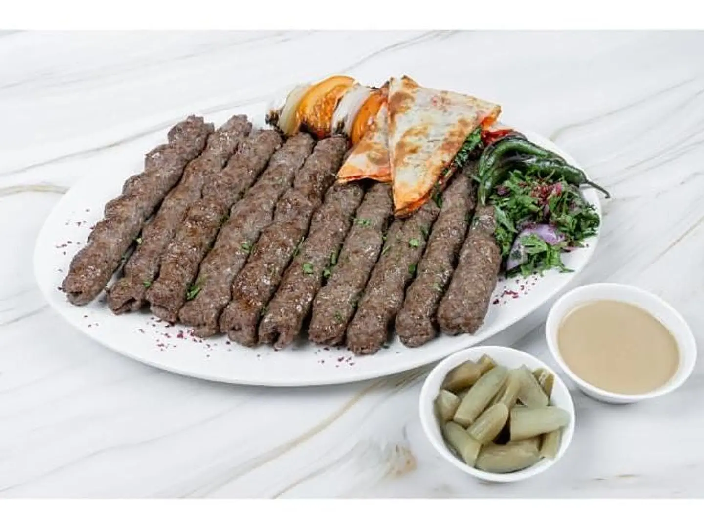 كباب لبناني مشوي 1 كيلو