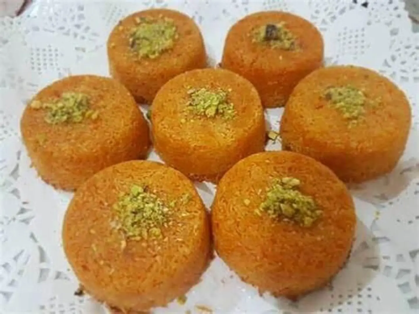 6 حبة كب قشطة سادة