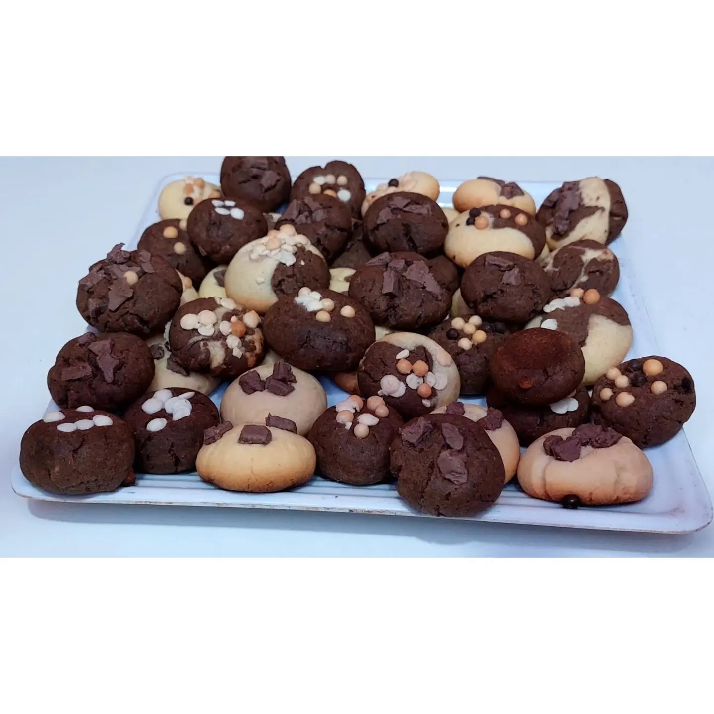 كوكيز فانيليا و شوكلت