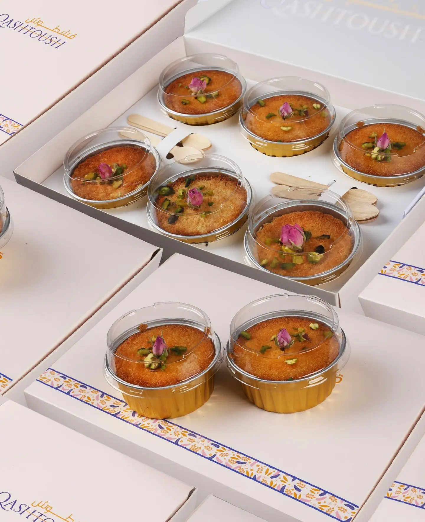 Golden Cups Basbousa Mix Box