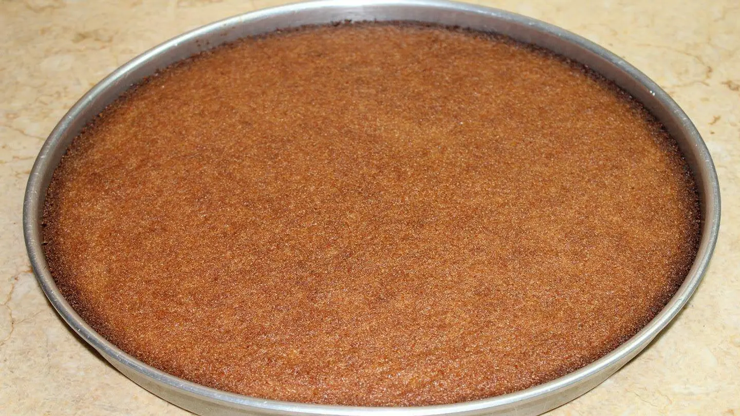 بسبوسه ساده بالشيره