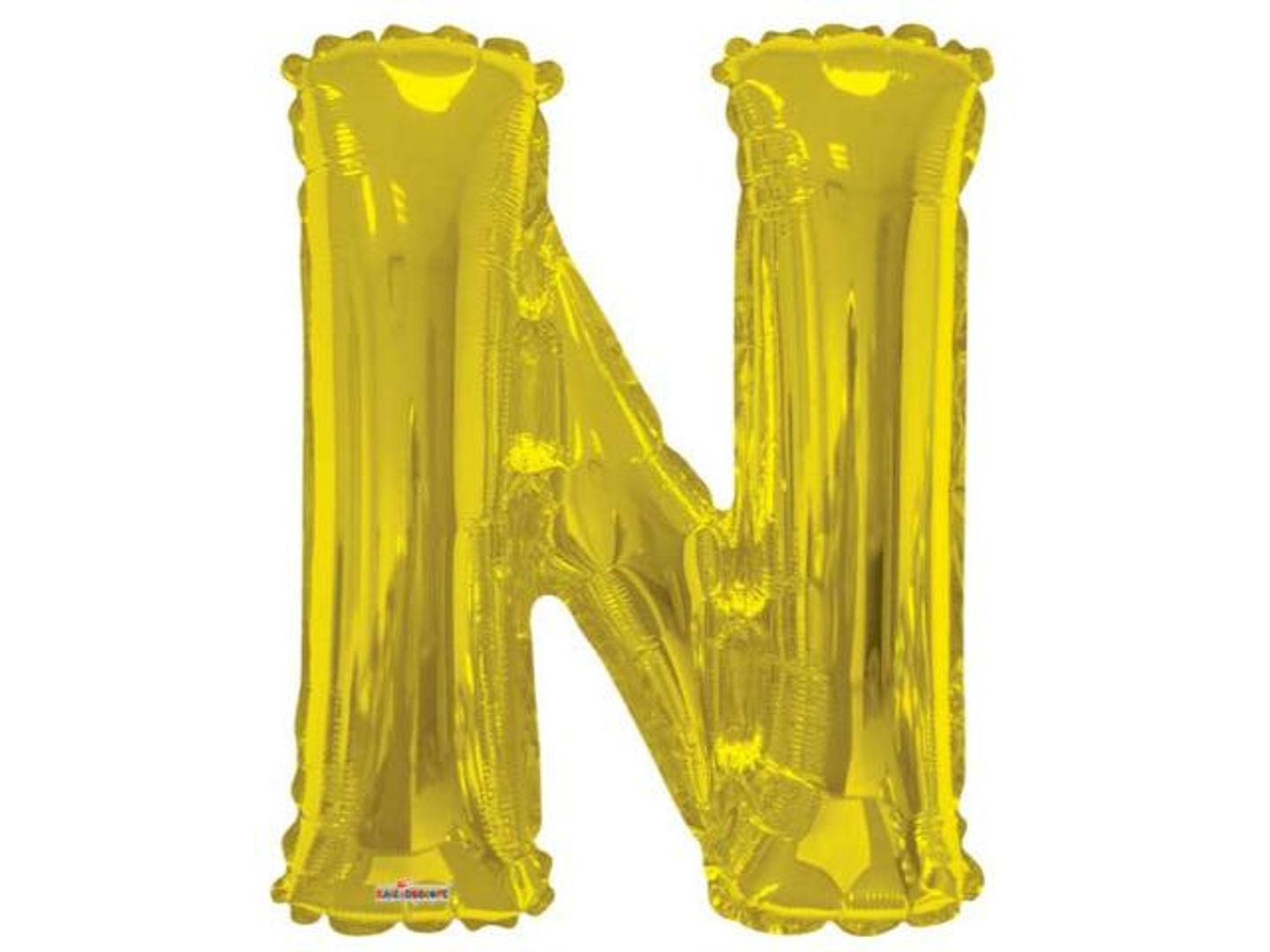 Helium Balloon N Gold