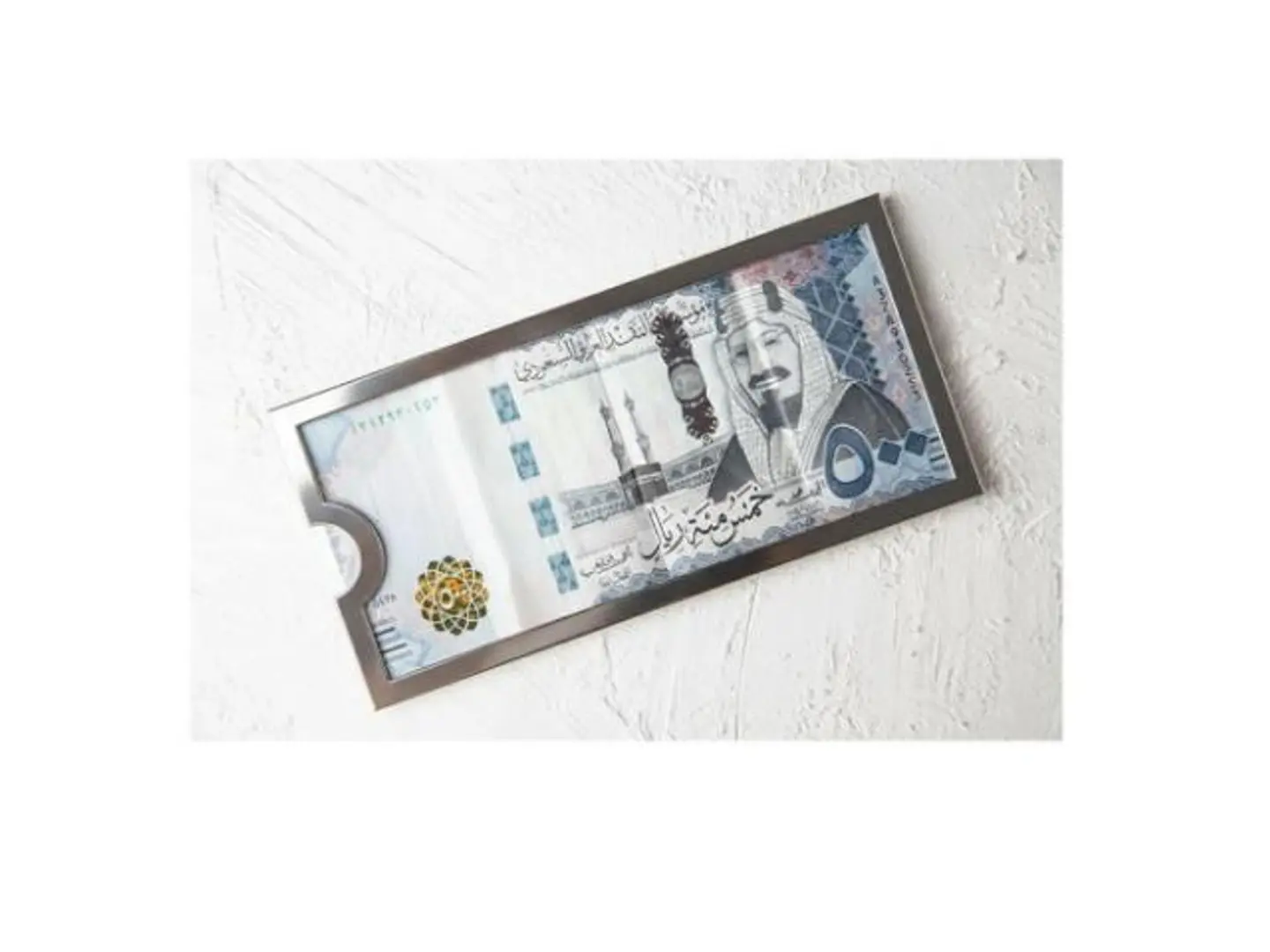 Acrylic Envelope Silver Frame