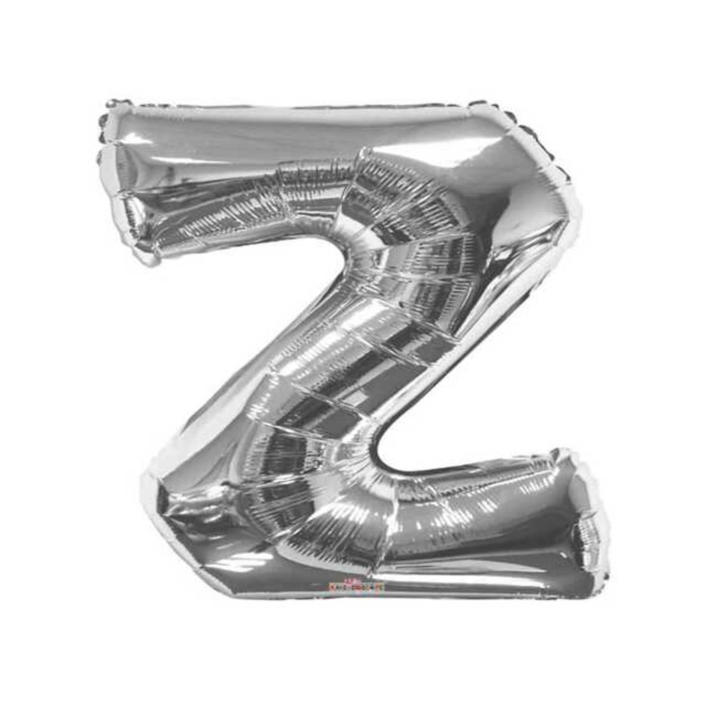Letter Z Helium Tin