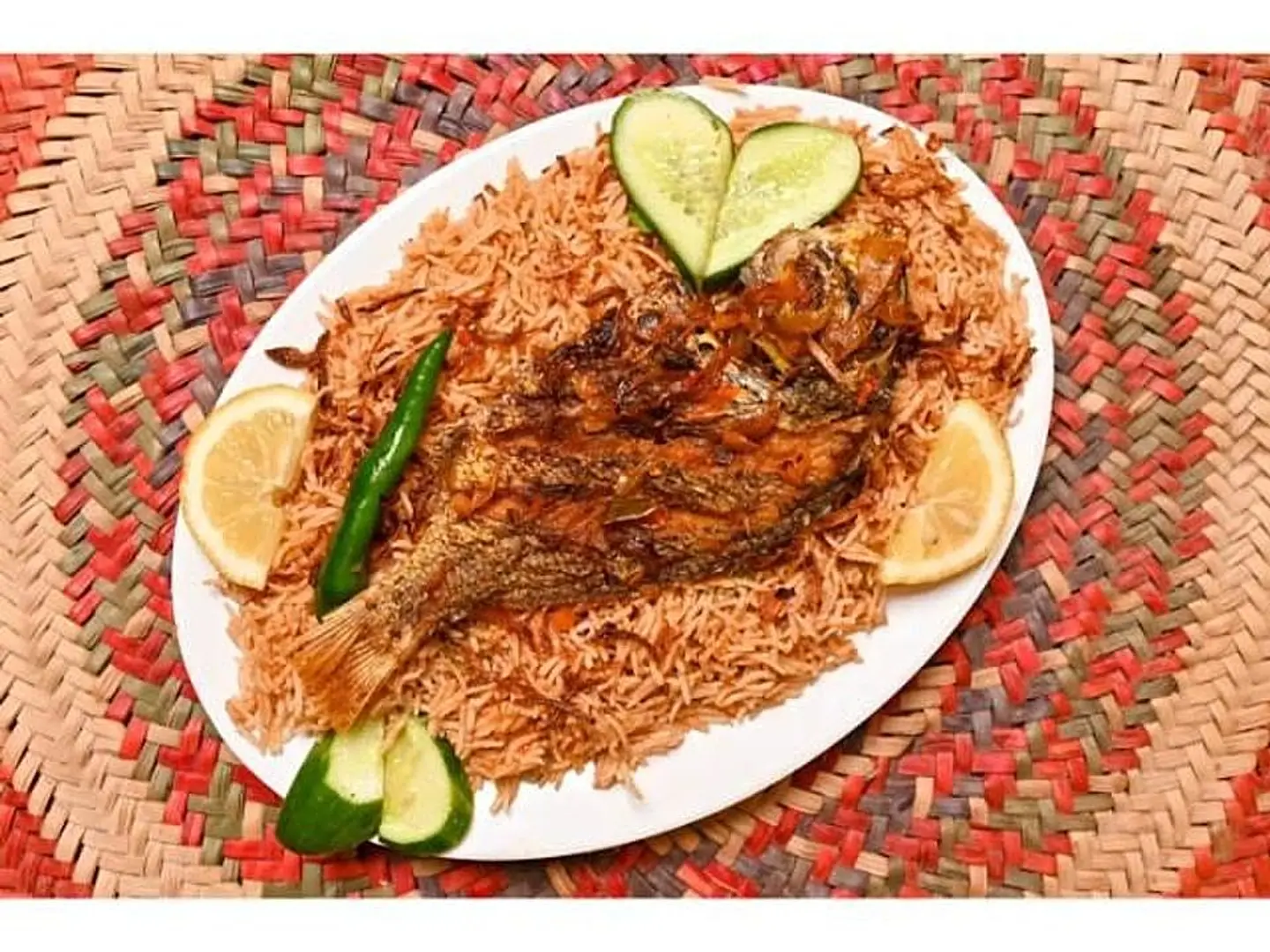 صالونه سمك مع الرز