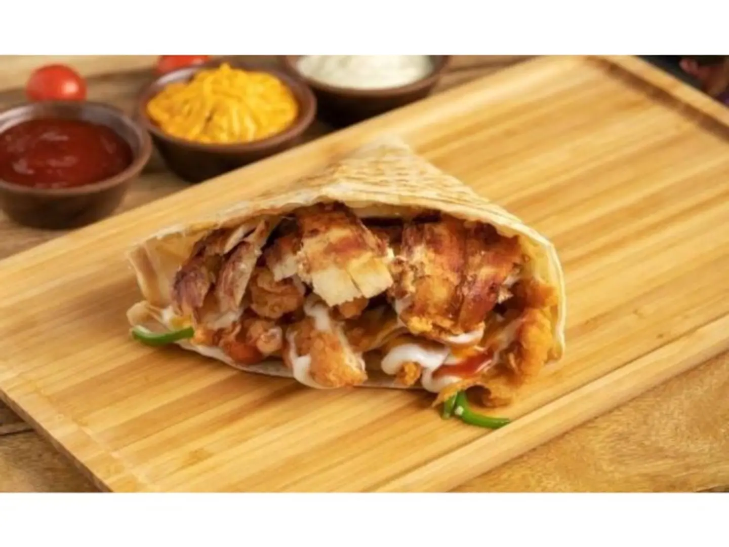 Chicken Shawarma Crepe