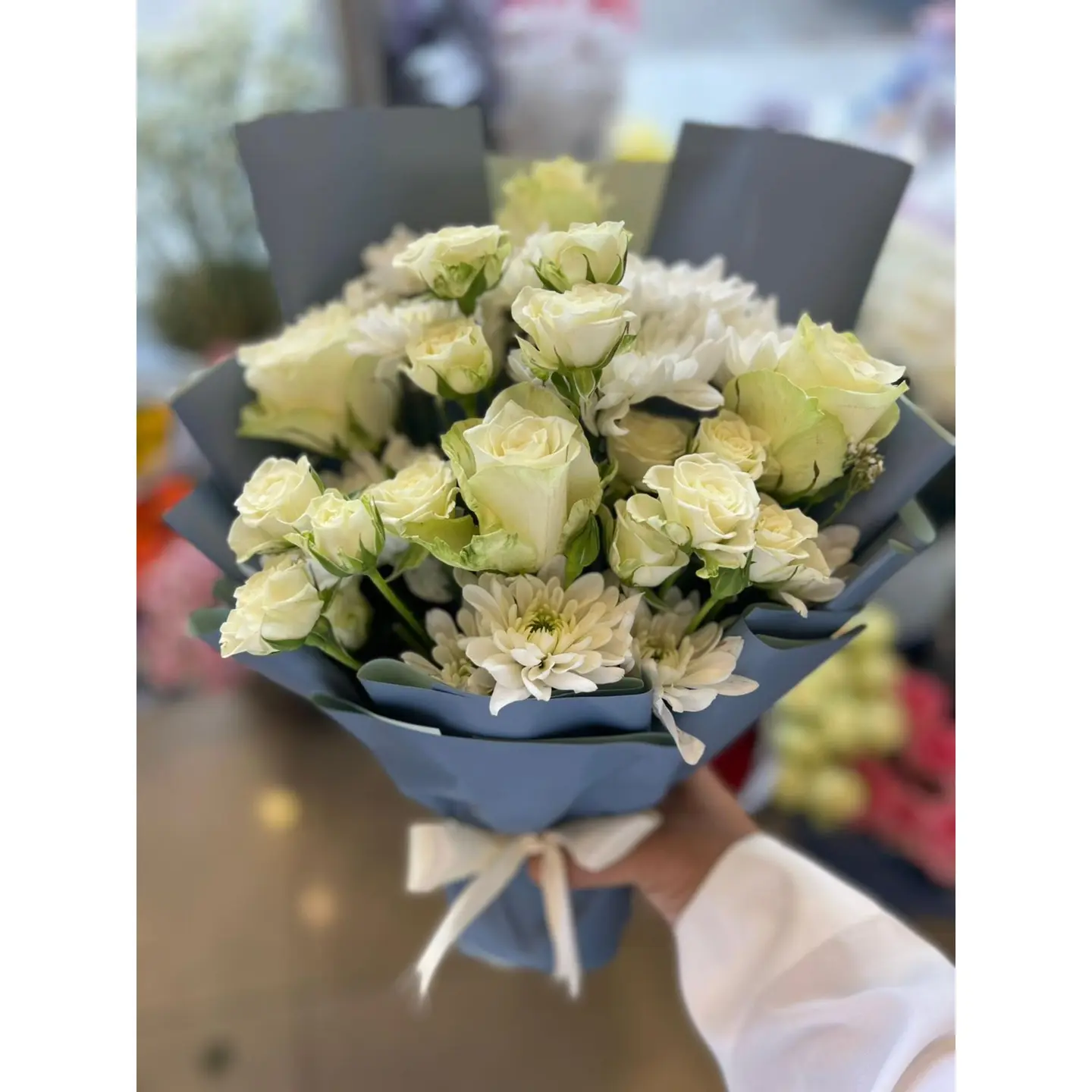 Natural Gray Bouquet