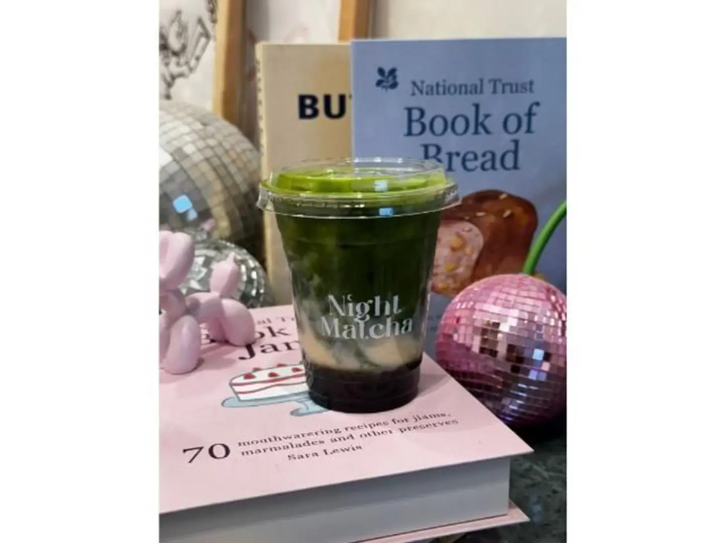 Strawberry Matcha Latte