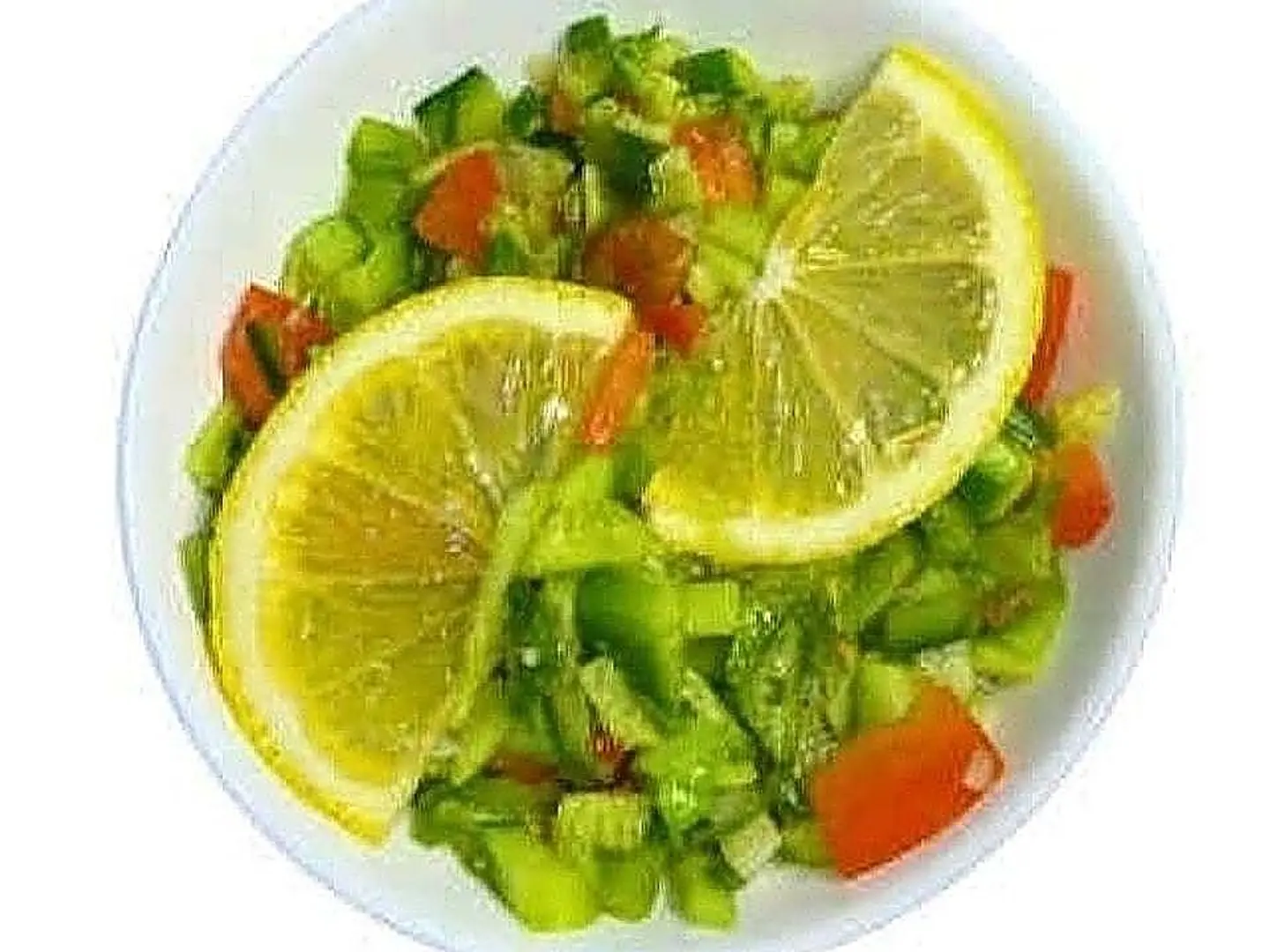 سلطة طماطم خيار