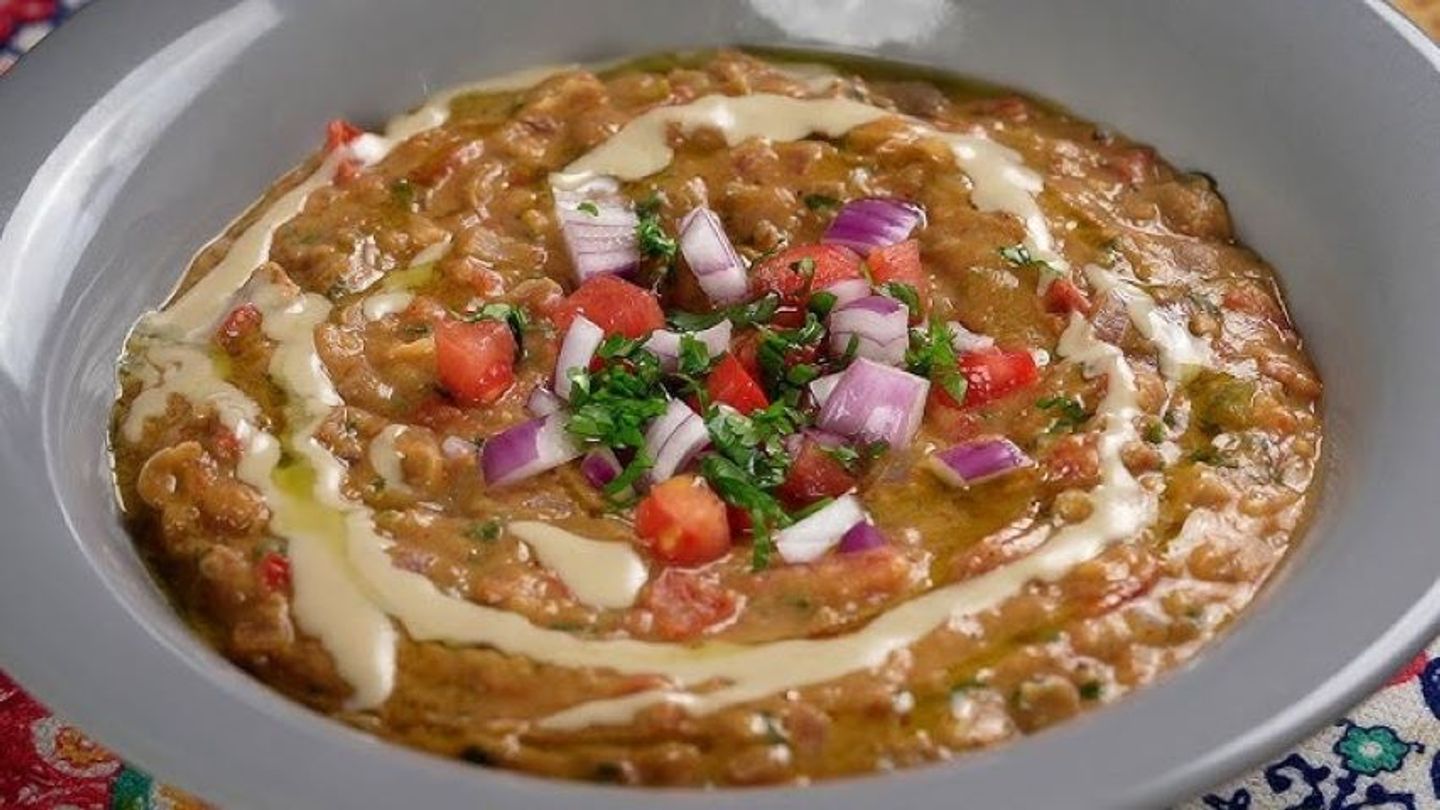 Foul With Tahini